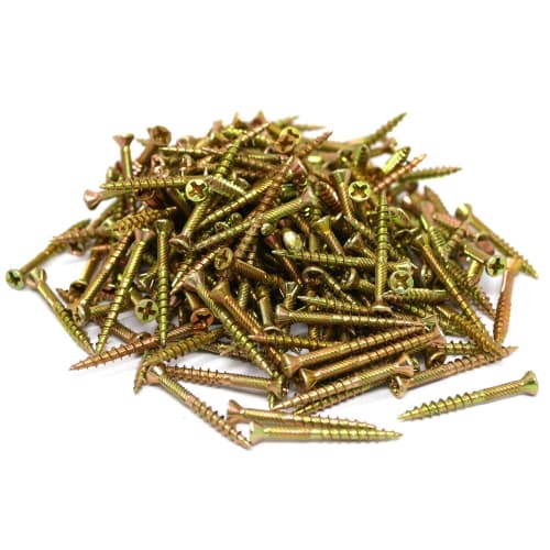 DANDRIVIS Extra Fine Screws, 25mm, Small Head, V-GSC025-AX, A Box of 204