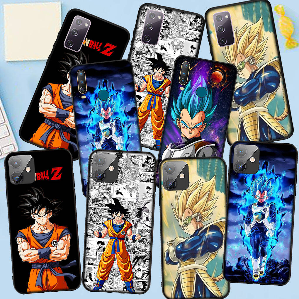 Phone Case for iPhone 17 15 16 Plus Redmi Note 14 12 11 13 Pro Max Huawei P30 P20 Lite OPPO A60 A40 A80 A54 Son Gokus Funda Dragon Vegeta Ball Cover
