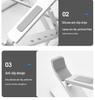 Portable Aluminum Foldable Laptop and Tablet Vertical Stand