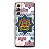Bandiera Marocchina Maroc Marocco Custodia per Telefono Passaporto Per Samsung Galaxy S26 Ultra S25 Plus S24 FE S23 S22 5G S21 S20 Cover Nera Morbida