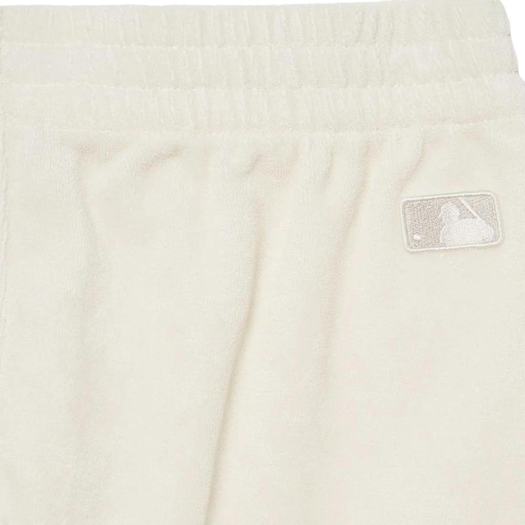 New MLB Basic Terry Shorts Casual Shorts Women's White 3FSPB0533-50CRS