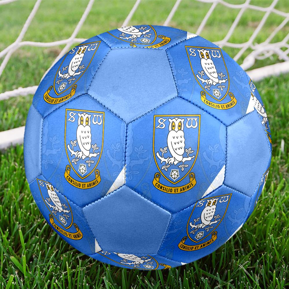 Sheffield Wednesday FC Fußball, bunt, für alle Altersgruppen geeignet, maschinengenäht, PVC-Material, Wettkampfqualität, langlebig und mit hohem Rückprall