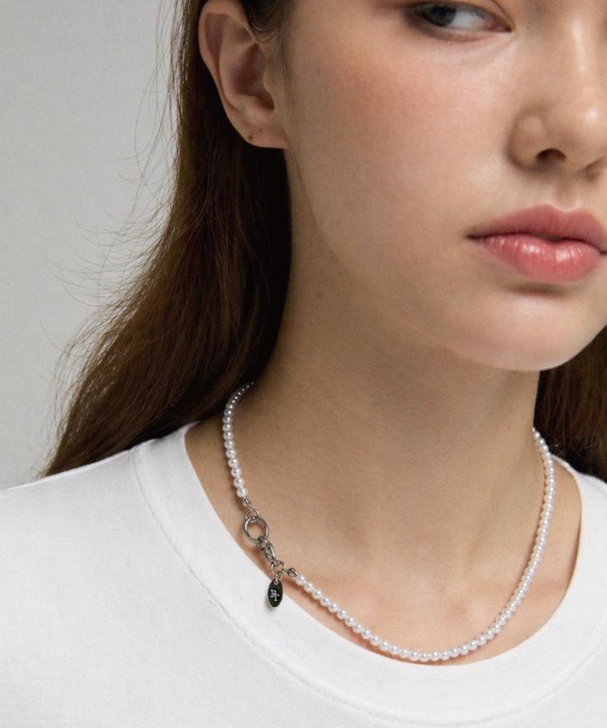 Bicycletrophy Bt Pearl Necklace 06 (4Mm / Acrylic Pearl)