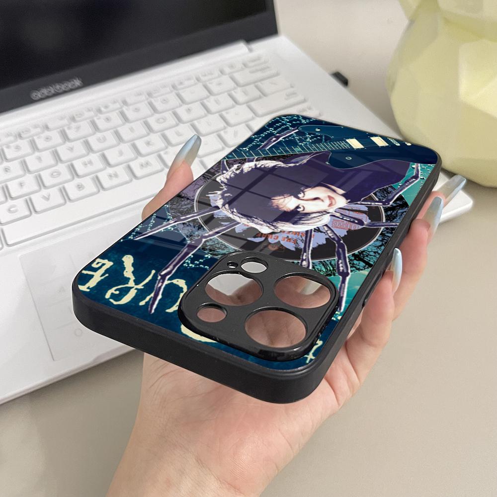 

Phone Case Glass For Samsung Galaxy S26 S25 S23 S24 S21 S22 S20 Ultra Fe Plus A16 Cover The Cure Robert SmithS Galaxy S23