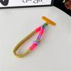 Lindo cordón para teléfono móvil, adorno colgante, se puede llevar, cuerda torcida, colgante antipérdida, correas de muñeca cortas resistentes de moda