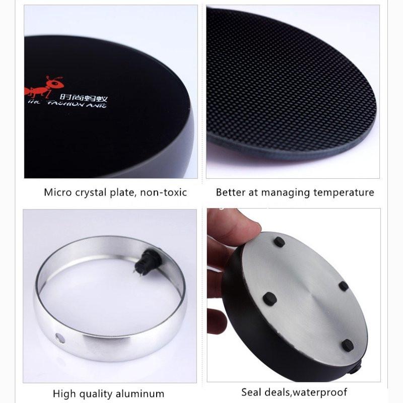 5 Colors Water Heater Desktop Coffee Milk Tea Warmer Heater Cup Mug Warming Trays 220V-250V Portable Electric Heating Coasters