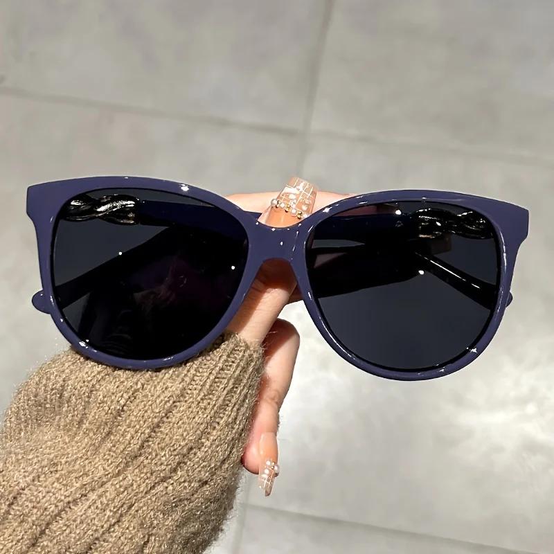 Regalo per la Festa del Papà Uomo Occhiali da Sole Moda Vintage Montatura Larga Protezione UV Occhiali