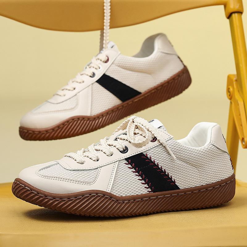 

35-45 Dexun Shoes 2024 Новые дышащие мужские летние туфли с мягкой подошвой Модные повседневные универсальные сетчатые туфли Niche 39