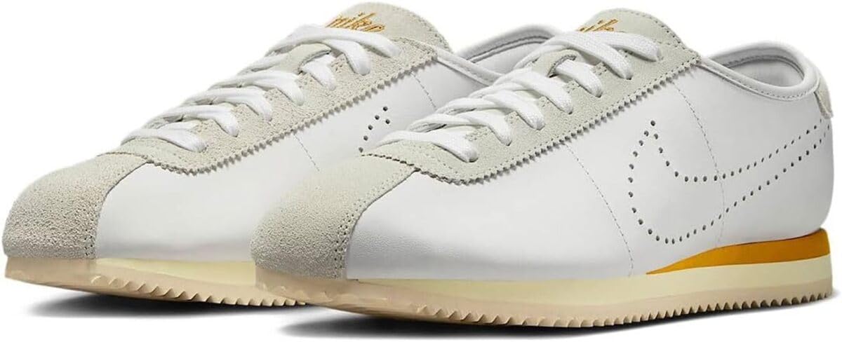 Nike Cortez Leather W Cortez Size Leather, White/Light Bone/Coconut Milk/Bronze, HQ1841-100, 24.5cm