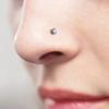 2-12Pcs Simple Stainless Steel Magnetic Nose Stud Earrings, 3mm Non-Pierced Body Jewelry For Male and Female