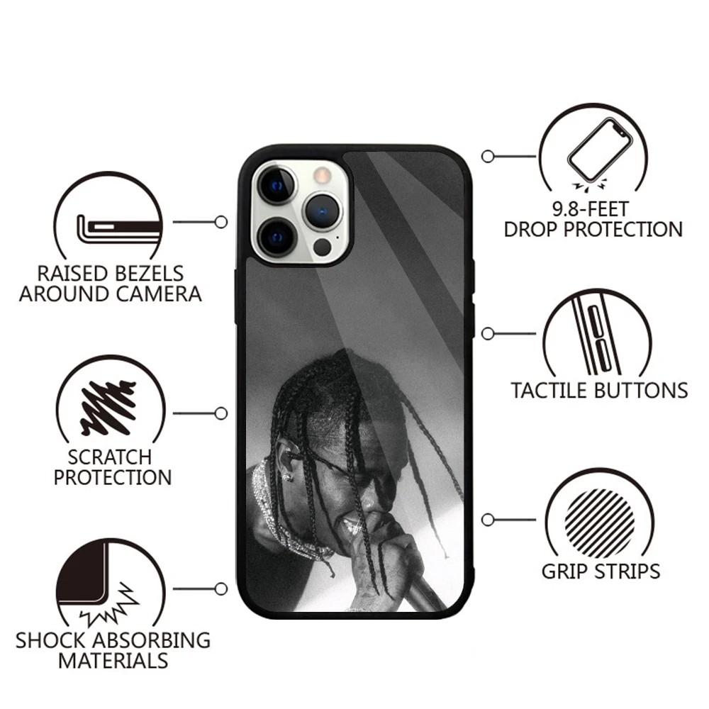 Rapper ASAP Rocky Handyhülle Für iPhone 16,15,14,13,12,11,Plus,Pro,Max,Mini Magsafe Magnetische Kabellose Ladung