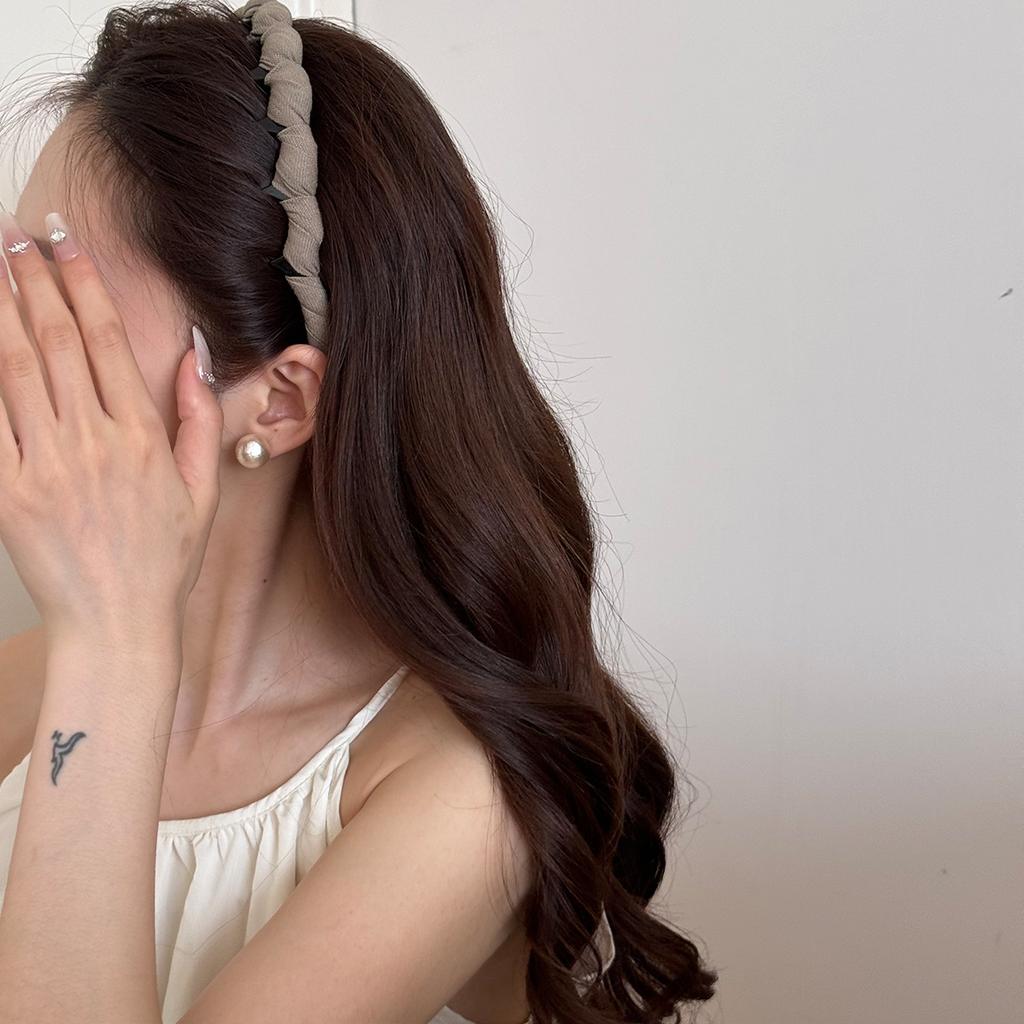 Headband women girl 2025 new hair accessories band kpop adults Hoop makeup leading fashion popular vintage new in 2025 Headdress