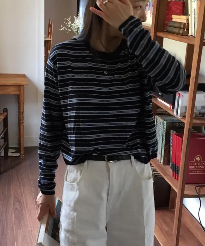 MIXXO Stripe Pullover_Miwkag412T