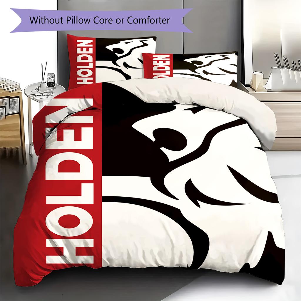 Holden Pattern Bedding,Quilt Set Quilt Cover Pillowcase Home Birthday Gift (1 * Duvet Cover + 2 * Pillowcase, Without Core)