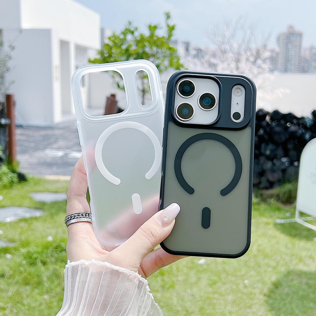Applicable to iPhone11Promax skin matte magnetic mobile phone case Apple 11 semi-transparent all-inclusive non-slip edge sheath