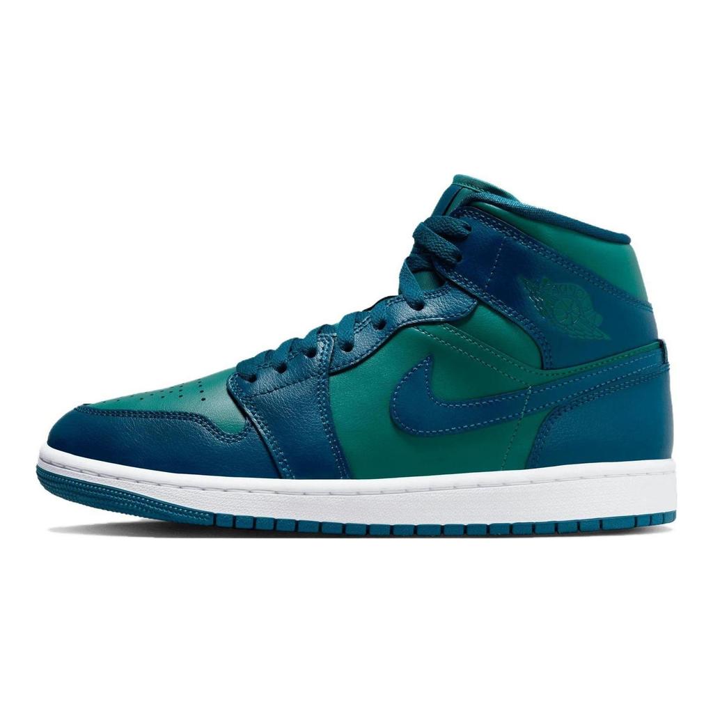 Jordan 1 Mid Teal French Blue Women's BQ6472-301