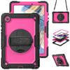 Rotating Stand Case With Wrist Strap IPad Air 11 Inch A16 Shockproof Silicone Cover Kickstand Anti-Slip Scratch