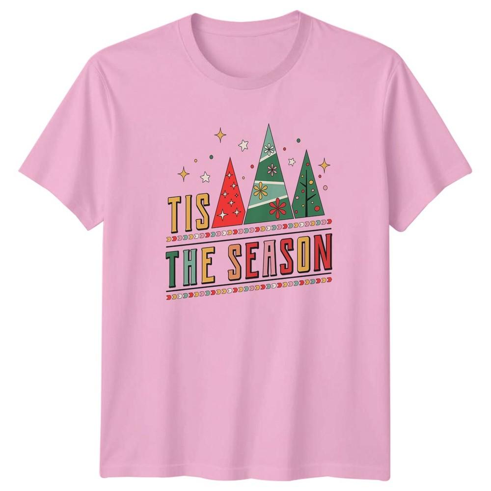 Tis The Season Christmas Holidays Unisexs TShirt Unisexs Tee Graphic Unisex Top D