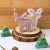 3D Christmas Ornaments Silicone Candle Mold DIY Christmas Tree Snowflake Molds Soap Plaster Resin Casting Mould Home Crafts Deco