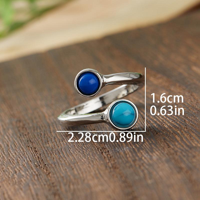 Retro Simple Fashionable Open Ring Suitable For Both Men'S And Women'S Daily Clothing Accessories Suitable For All Seasons