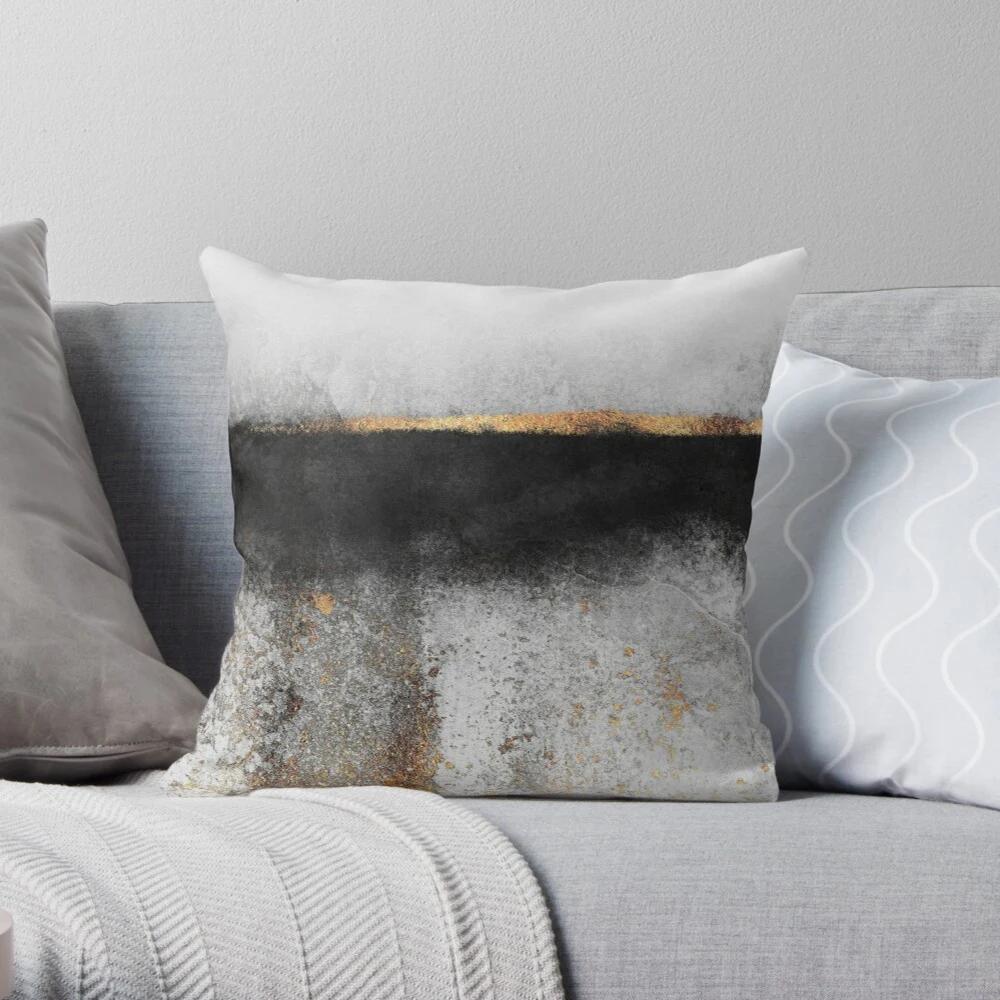 Dekorative Heim Kissenhülle Kissenbezug Nordisch 45*45 40*40 50x50cm Modernes Wohnzimmer Sofa Haus Abstrakt Tinte