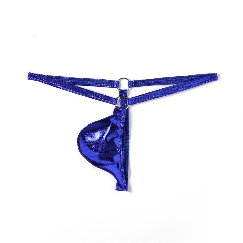 Herrenstring Herren Hüftunterhose Herren Spaß glänzendes Ringdesign Unterwäsche Herren