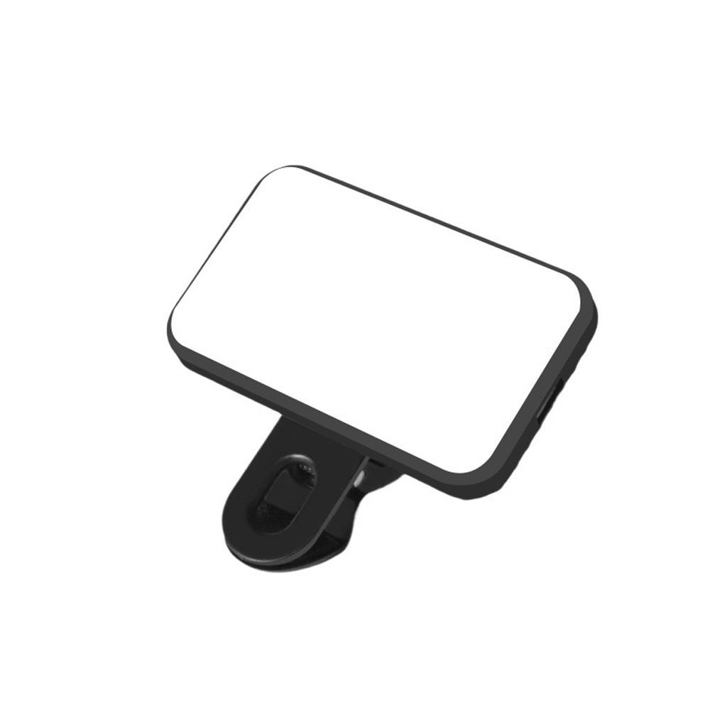 

Portable Small Selfie Fill Light Rechargeable 3 Modes Adjustable Brightness Clip On For Phone Laptop Tablet Meeting Make Up