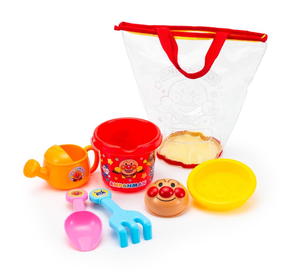 AGATSUMA Anpanman Colorful Outing Sandbox Set [2025] (Ages 3 and Up)