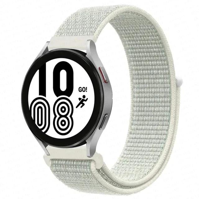 20mm 22mm Nylon-Schlaufenband Für Garmin Forerunner 265 965 255 255M 245 645 158/Venu 2Plus/Vivoactive 4 3/Venu SQ 2 Armband