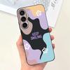 For Samsung S24+ S24 Plus Case Cover Samsung Galaxy S24 Ultra Pro Capa Camera Protector Shockproof TPU Soft Fundas With Pattern
