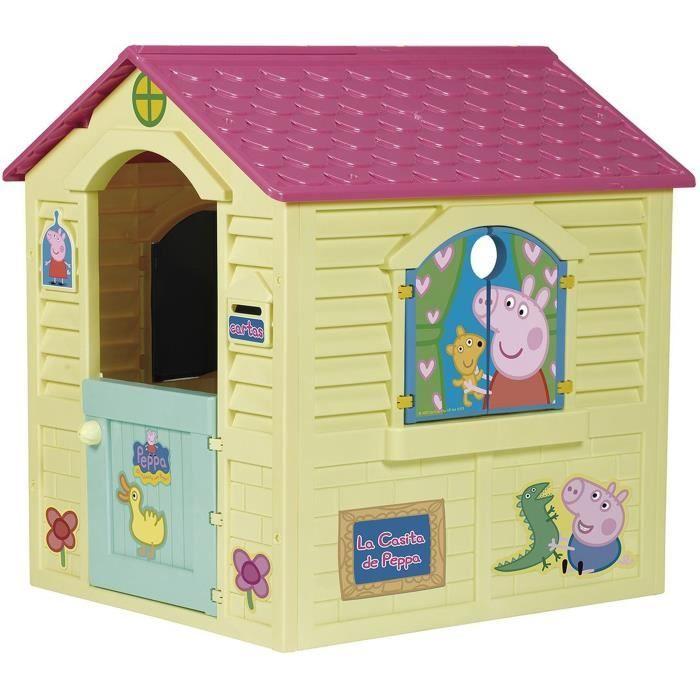 Domeček Peppa Pig - CHICOS - Otevírací dveře a okna - Pro kluky a holky od 2 let