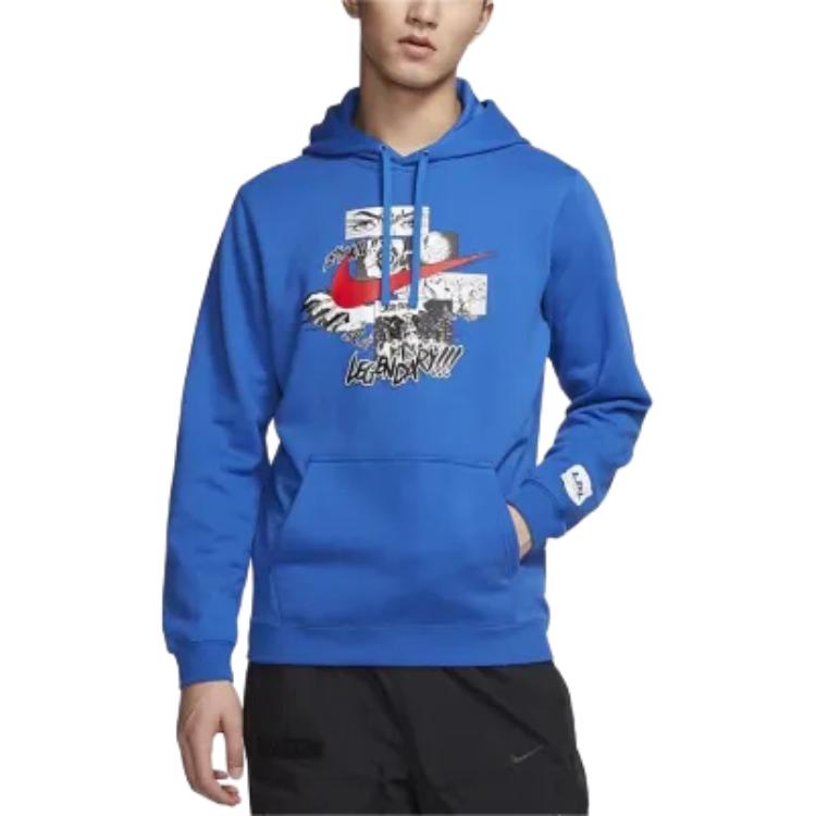 Nike Sweatshirts Men's Hooded Moderate Regular CW4329-474