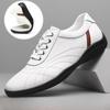 Sports Casual Shoes for Men British Leather Non-slip Men's Sports Shoes Comfortable Soft Sole Men's Casual Leather Shoes