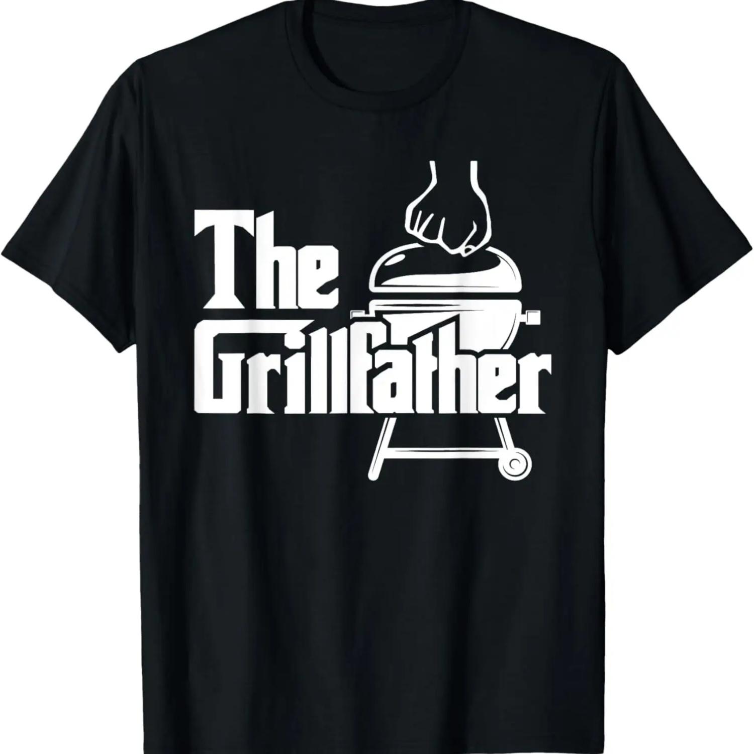 

The Grillfather - Pitmaster BBQ Lover Smoker Grilling Dad T-Shirt XXXXXL чёрный