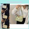 Chic Unisex Small Square Shoulder Bag For Women Soft Material Fashionable Everyday Use
