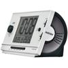 Seiko Clock Radio-Controlled Digital Alarm Clock, High Volume, PYXIS RAIDEN, White Pearl, 77 x 167 x 57 mm, NR539W