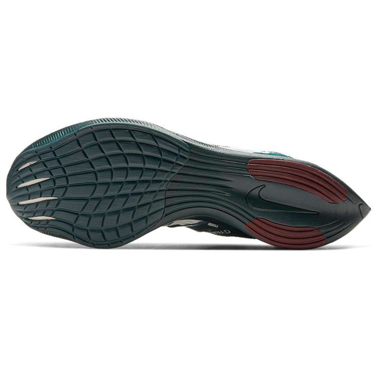 Gyakusou X Nike ZoomX Vaporfly NEXT% Midnight Spruce Burgundy Unisex Sneakers Green Deep-Burgundy CT4894-300