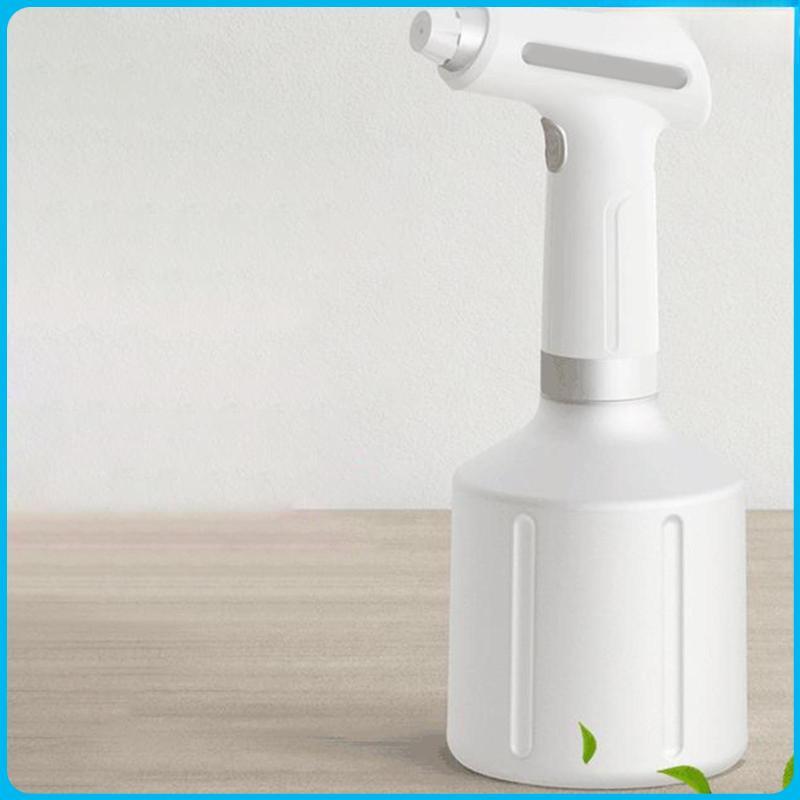 Indoor Handheld Watering Can Cleaning Sprayer Portable Garden Auto Sprinkler Adjustable Spout Electric Plant Spray Bottle