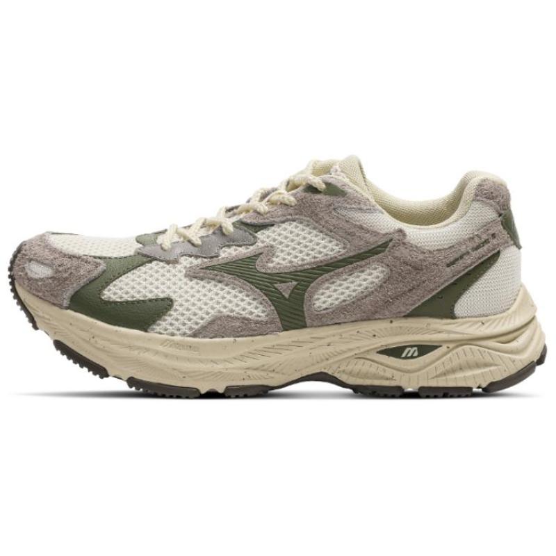 Mizuno Racer S Running Shoes Unisex Low top Fern Color/Dove Gray/Grass Green Sneakers D1GH223520