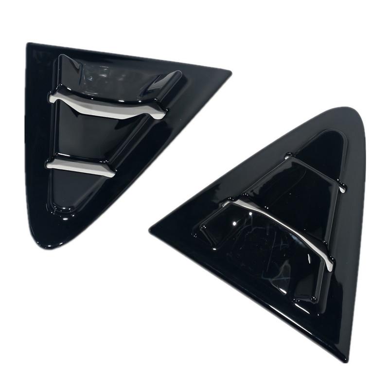 For Toyota Corolla Sedan      Car Rear Window Louver Shutter Cover Scoop Side Vent Trim Windshield Cover
