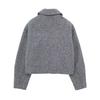 Autumn Women's Plus Size Street Fashion Soft Tweed Short Jacket Coat
