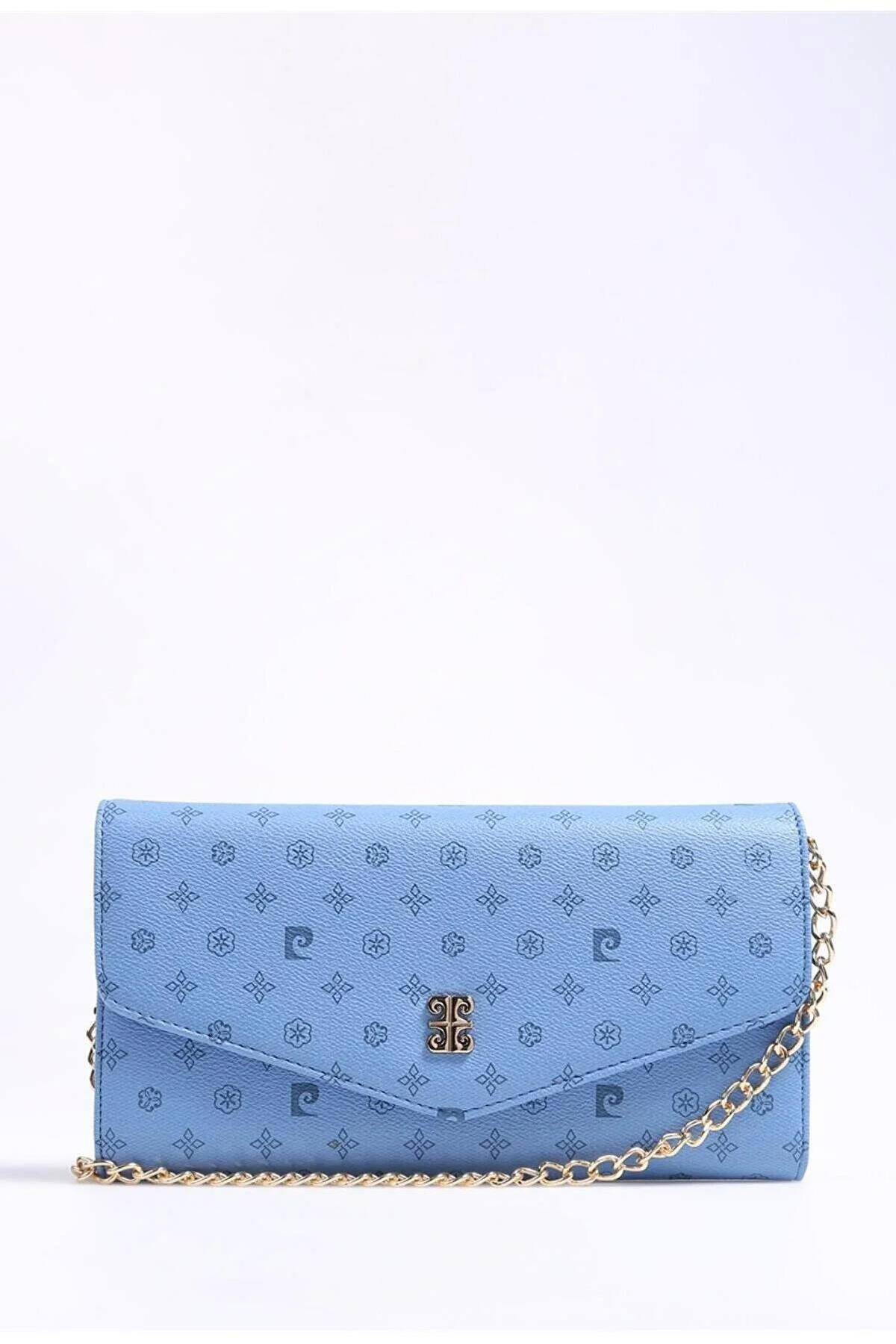 

Оригинальная синяя роскошная женская сумка через плечо Pierre Cardin синяя