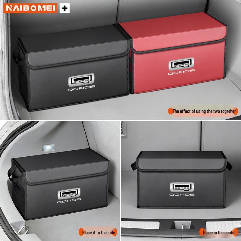 Qoros Car Trunk Storage Box Organizer for Models 7, 3, 6, 5, 2, 9, REV5, Milestone