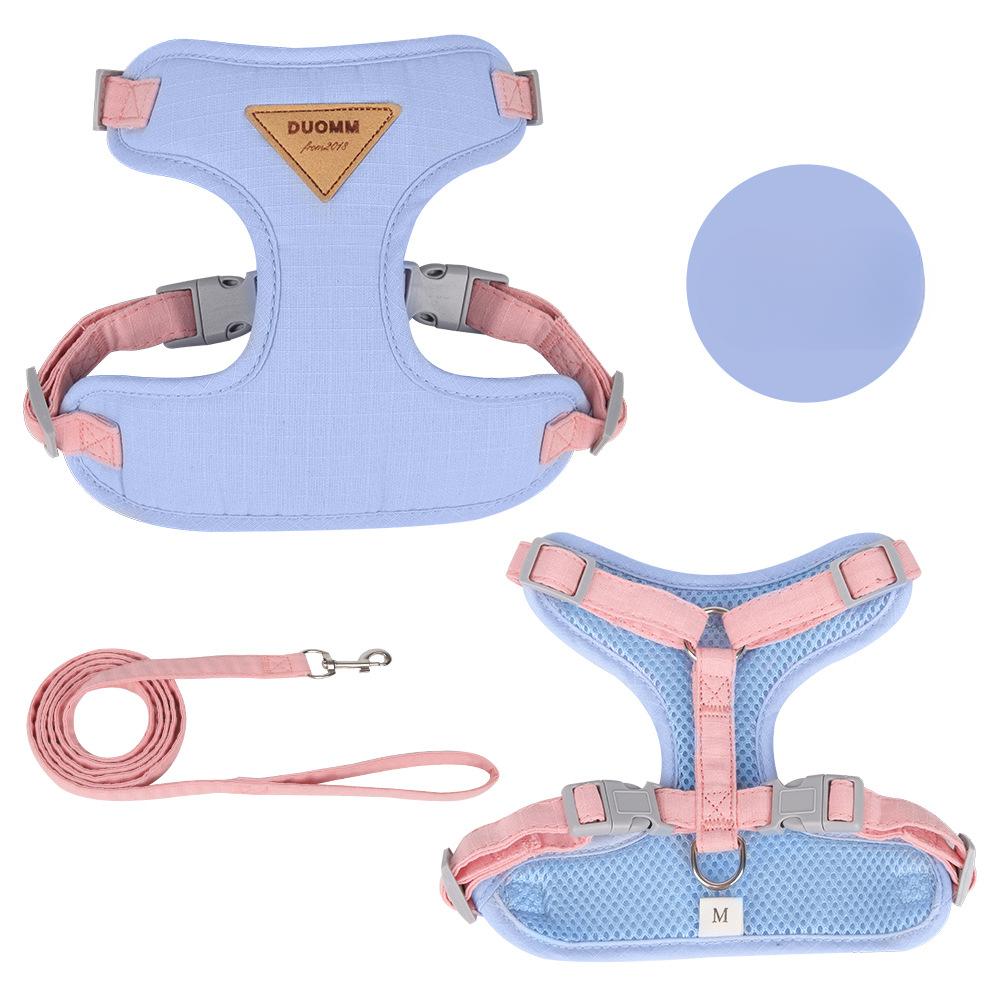 Dog Leash Vest-style Pet Traction Chest Strap To Prevent Breaking Out Small Dog Teddy Bichon Bear Walking Leash