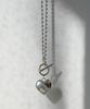 Reindeer Holiday Heart Necklace 02