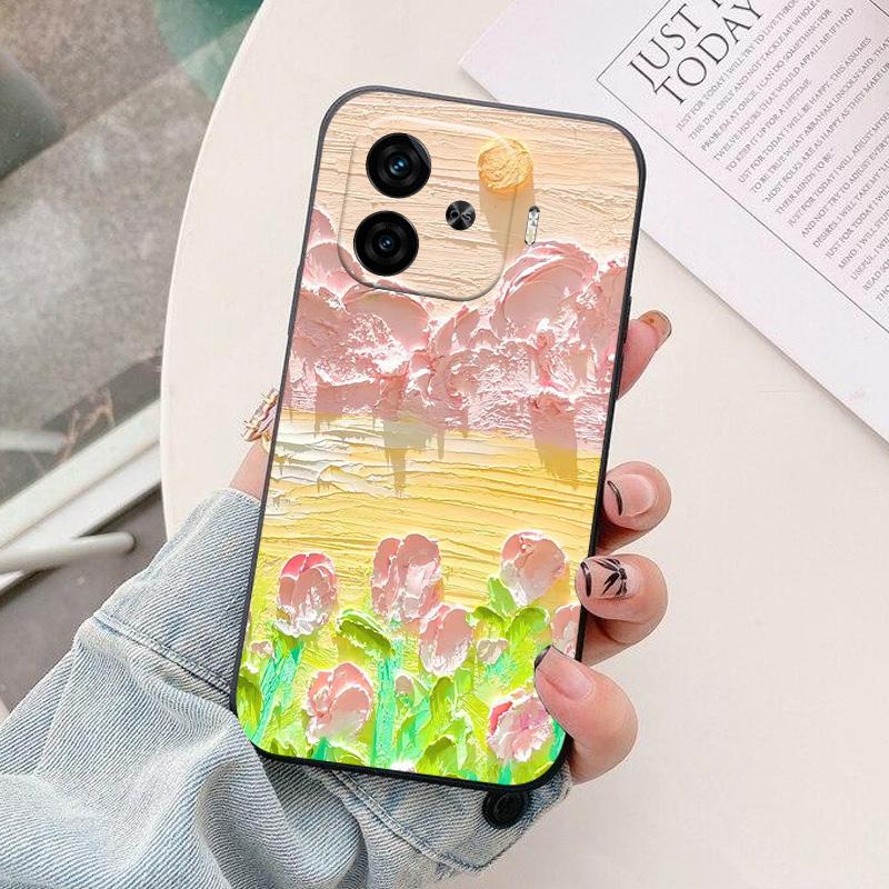 For VIVO iQOO Z9 Turbo Phone Case Astronaut Silicone Camera Protection Back Cover For IQOO Z9 Turbo Z9Turbo Pro Plus Funda Coque
