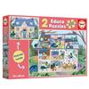 Puzzle 2 X 100 Pieces : House Interior