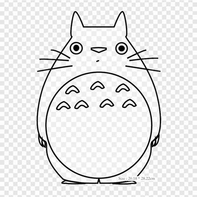 Totoro boyama sayfası Catbus boyama kitabı giyim için demir On yamalar aplike giysi üzerinde çıkartmalar ısıya duyarlı özel yama