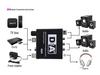 5.1 Channel Digital To Analog Audio Converter with Adjustable Optical Coaxial To 3.5mm Output