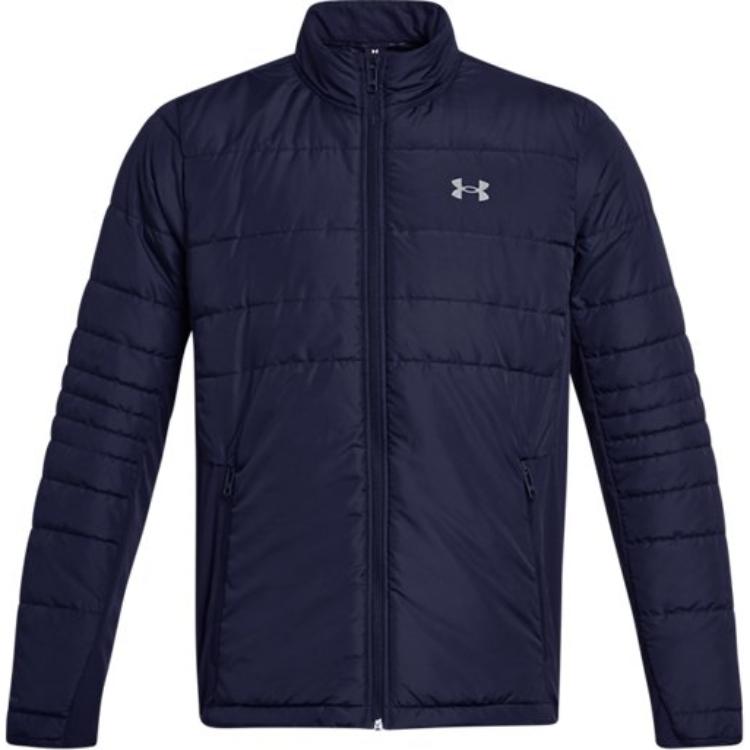 Under Armour Storm Session Solid Golf Jacket Men Navy 1378057-410 L